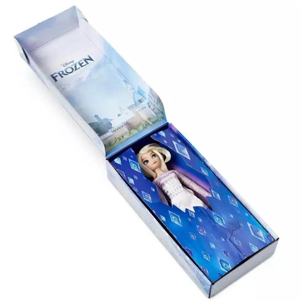 Snow Queen Elsa Classic Doll & Hairbrush Frozen 2 Disney 11.5” NEW NIB Sealed